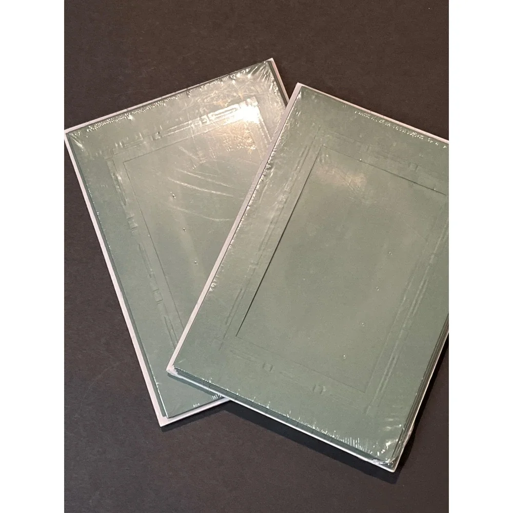 TAP Photo Expression Cards Sage Green 5x7 Photo Greeting Cards 2 Packs PE 305